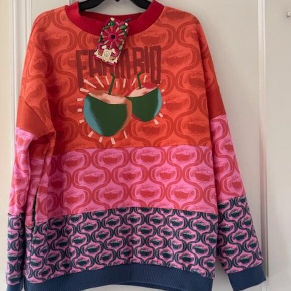 FARM Rio Coconut Oversized Sweatshirt - Picture 5 of 10